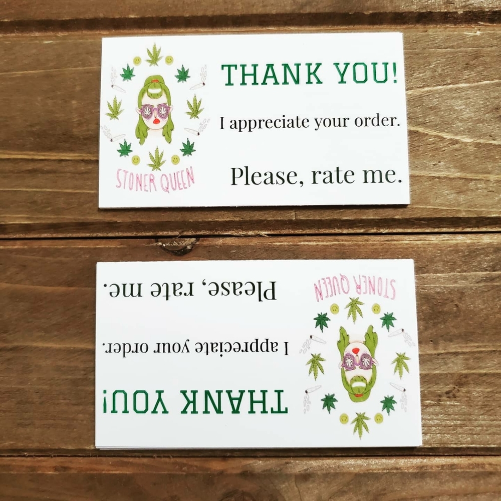 Thank You Cards Business Card Size

3x2 Inch Cards